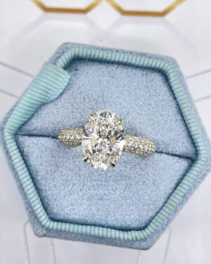 Pear Shape 2.50 Ct Diamond Engagement Three Stone Ring 10K White Real Gold 